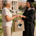 Personalisierte Floral Graduation Cap große Kapazität Jute Tote Tasche mit Namen und Text täglichen Gebrauch Graduierung Geschenk für Absolventen Frauen
