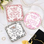 Personlig mångfärgad Graduation Cap Toss Design Keramisk Trinket Smyckesskål med namn och år Heminredning Graduation Gift för vänner Graduates