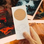 Personalised Dragon Fantasy Novel Book Embosser Stamp with Name Text Birthday Reading Party Gift for Book Dragon Lover