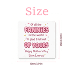 Personalised Happy Mother's Day Design 11 oz 15 oz Ceramic Mug with Name and Coaster Mother's Day Gift for Mom