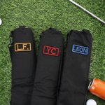 Personalisierte Golf-Bierdosen-Tasche mit Namen für Mehrere Dosen Tragbar Geschenk für Golfliebhaber