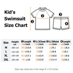 Personalized Cute Cartoon Mermaid Sea Animal Anti-UV Kid Swimsuit with Name Swimming Pool Summer Holiday Gift for Boys Girls