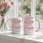 Personalised Happy Mother's Day Design 11 oz 15 oz Ceramic Mug with Name and Coaster Mother's Day Gift for Mom