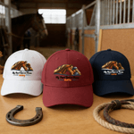 Personalized Watercolor Horse Sports Classic Baseball Cap with Name Game Outdoor Daily Accessory Birthday Gift for Horse Lovers