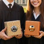 Gorra de Graduación Personalizada Pegatinas Impermeables Iniciales con Nombre Etiqueta de Favor Celebración Fiesta de Graduación Decoración para Graduados
