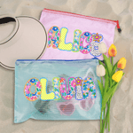 Personalized Artistic Name Waterproof Sandproof Beach Bag Pool Bag Cottage Lake Days Gift for Women