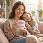 Personalised Happy Mother's Day Design 11 oz 15 oz Ceramic Mug with Name and Coaster Mother's Day Gift for Mom
