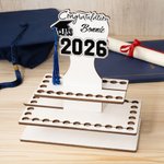 Personalisierte Graduation Cap Star Cake Geldhalter mit Namen und Text 50holes Graduation Geschenk für Klasse von 2026 Absolventen