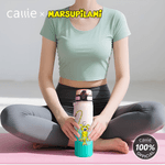 Personalized Long-Tailed Leopard Marsupilami Sport Water Bottle with Name Daily Use Birthday Gift for Kids Friends | Callie × Marsupilami®