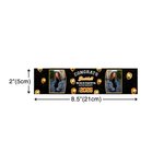 Personalized Congrats Photo Balloon Design Water Bottle Labels Stickers with Name and Year Set of 20 Graduation Party Decor for Graduates Friends