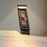 Lámpara de lectura recargable LED personalizada de plástico con personaje de dibujos animados de mariposa y nombre regalo de cumpleaños para lectores
