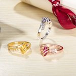 Gepersonaliseerde Ring met Geboortesteen Zirkonia en Gegraveerde Tekst Moederdagcadeau voor Mama