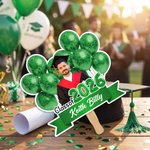 Personalized Balloons Ribbon Graduation Photo Fan with Name Graduation Ceremony Party Gift for Graduates