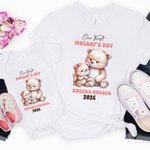 Personalizowana koszulka z jednorożcem 100% bawełny Body niemowlęce z imieniem Urodziny 1. prezent na Dzień Matki dla mamy dziecka