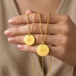 Personligt livsträd-halsband med 1-5 namn Smycken Födelsedag Mors dag-present till mamma Kvinna