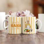 Tazza da caffè in ceramica da 15 oz con titolo Uso quotidiano Compleanno Regalo per la festa della mamma per la nonna Mamma
