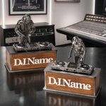 Personalized DJ Figurine Music Theme Desk Decoration with Name Party Planning Birthday Gift for Friend Music Lover