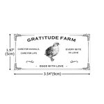 Personalised 20 Per Sheet Fresh Chicken Duck Quail Egg Carton Labels Stickers with Text Self Adhesive Chicken Coop Supply Gift for Farm Owners