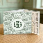 Personligt Chinoiserie Mahjong Tri-fold kortomslag Vattentäta klistermärken Set med bokstäver Present Dekor Mahjong Tillbehör Present för Mahjong-älskare