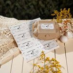 Personalised 20 Per Sheet Fresh Chicken Duck Quail Egg Carton Labels Stickers with Text Self Adhesive Chicken Coop Supply Gift for Farm Owners
