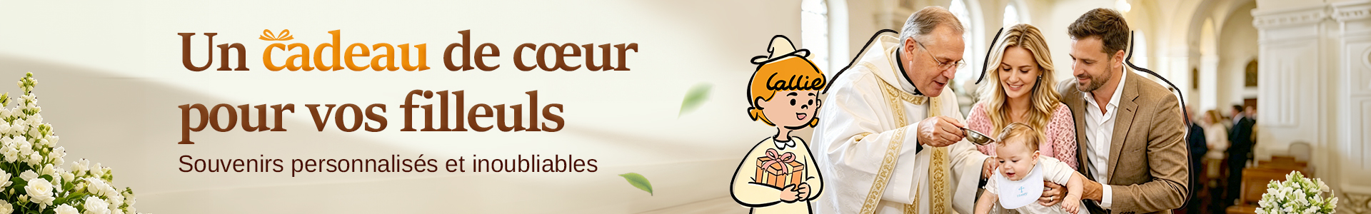 Cadeaux de baptême