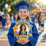 Personalized Class of 2026 Graduation Photo Fan with Name Graduation Ceremony Party Gift for Graduates