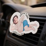 Personalised Drive Safe I Fucking Love You Photo Car Vent Clip Daily Birthday Anniversary Gift for Girlfriend Boyfriend Friend