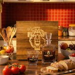 Personalized Lion Cross Man of God Square Whiskey Decanter with Name Birthday Anniversary Gift for Whiskey Lover