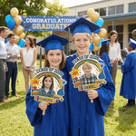 Personalized Class of 2026 Graduation Photo Fan with Name Graduation Ceremony Party Gift for Graduates