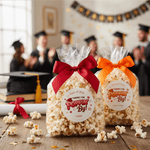 Personalized Thanks for Poppin By Waterproof Stickers with Name Favor Label Graduation Ceremony Party Decor for Graduates