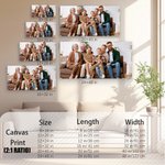 Personalized Warm Minimalist Pure Photo Giclee Canvas Prints Home Decor Ship from USA  Anniversary Gift for Friends Family