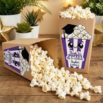 Etiquettes de Popcorn personnalisées avec nom Fête de remise des diplômes Favoris pour les diplômés Amis