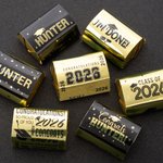 Personalizzato laurea 120 pezzi cioccolato Wrapping adesivi con nome anno scuola nome laurea festa Candy decorazione favore per i laureati