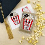 Etiquettes de Popcorn personnalisées avec nom Fête de remise des diplômes Favoris pour les diplômés Amis