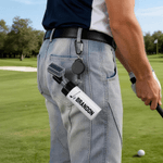 Personlig Golf Elements Initial Design Golf Club Brush med navn Golftilbehør Bursdagsgave til golfspillere