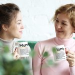 Personalisierte Fünf-Sterne-Rezension 11oz 15oz keramische Kaffeetasse mit Namen Muttertag Geburtstag Geschenk für Mama