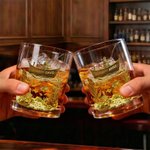 Personlig fiske tema gammeldags 10 oz whiskyglass med navn Daglig bruk farsdag bursdagsgave til menn fiskeentusiaster