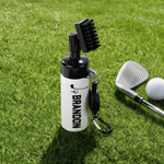 Personlig Golf Elements Initial Design Golf Club Brush med navn Golftilbehør Bursdagsgave til golfspillere