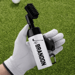 Personlig Golf Elements Initial Design Golf Club Brush med navn Golftilbehør Bursdagsgave til golfspillere