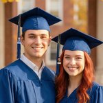 Chapeau de graduation personnalisé avec nom et année de graduation Cadeau de graduation pour les amis des gradués