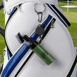Personlig Golf Elements Initial Design Golf Club Brush med navn Golftilbehør Bursdagsgave til golfspillere