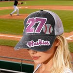 Personalized Multicolor Name Number Soccer Softball Baseball Mesh Cap Outdoor Activities Wear Game Day Birthday Gift for Ball Sports Lovers