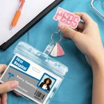 Personalized Multi-Color Tassel Beads Nurse Badge Reel with Name Nurse Clinic Use Birthday Gift for Nurse Medical Staff