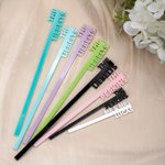 Personalised Multicolor Glitter Drink Signature Cocktail Stirrer Stick Bar Decor Party Wedding Gift
