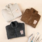 Personalized Teeth Sherpa Sweatshirt with Name Nursing Clinicals Daily Wear Birthday Gift for Dentists Nurses