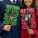 Personalised Graduation Photo Hand Fan Graduation Ceremony Party Use Graduation Commemoration Gift for Class of 2026 Graduate