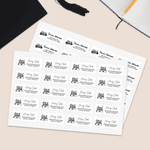 Clase personalizada de 2026 Pegatinas impermeables de diseño con el nombre de retorno de la etiqueta de dirección Celebración de la fiesta de graduación DIY Decoración para graduados