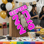 Personlig Graduation Photo Hand Fan Graduation Ceremony Party Use Graduation Commemoration Gift for Class of 2026 Graduate