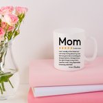 Personalisierte Fünf-Sterne-Rezension 11oz 15oz keramische Kaffeetasse mit Namen Muttertag Geburtstag Geschenk für Mama