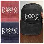 Personalized Multicolor Viking Runes 100% Cotton Baseball Cap with Name Daily Wear Best Man Gift for Man Boyfriend Father